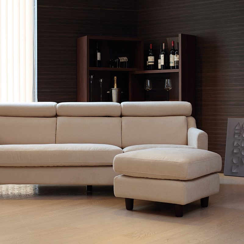 大決算セール10％オフ！】ソファー&スツールセット「Moln(モルン