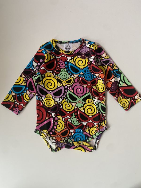 MY FIRST HYSTERIC 総柄ロンパース 90：マルチ 14508942 HYSTERIC MINI