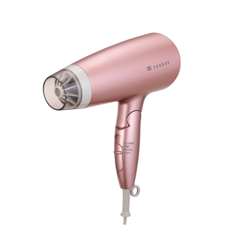 ゼンケン 電磁波低減ヘアケアドライヤー ピンク ［ZD-750P］メーカー