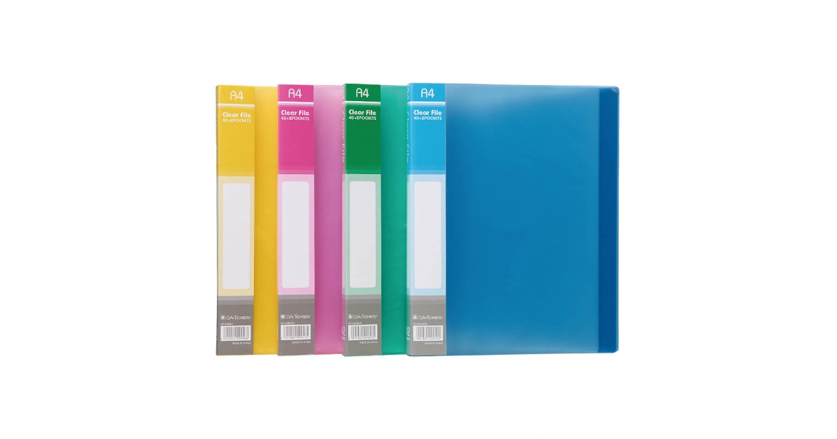 クリヤーファイルA4 42ポケット｜ファイル｜ファイル・ホルダー