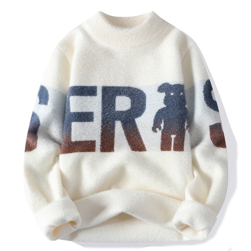 Unisex Bearbrick x kaws warm sweater ユニセックス 男女兼用 ベア