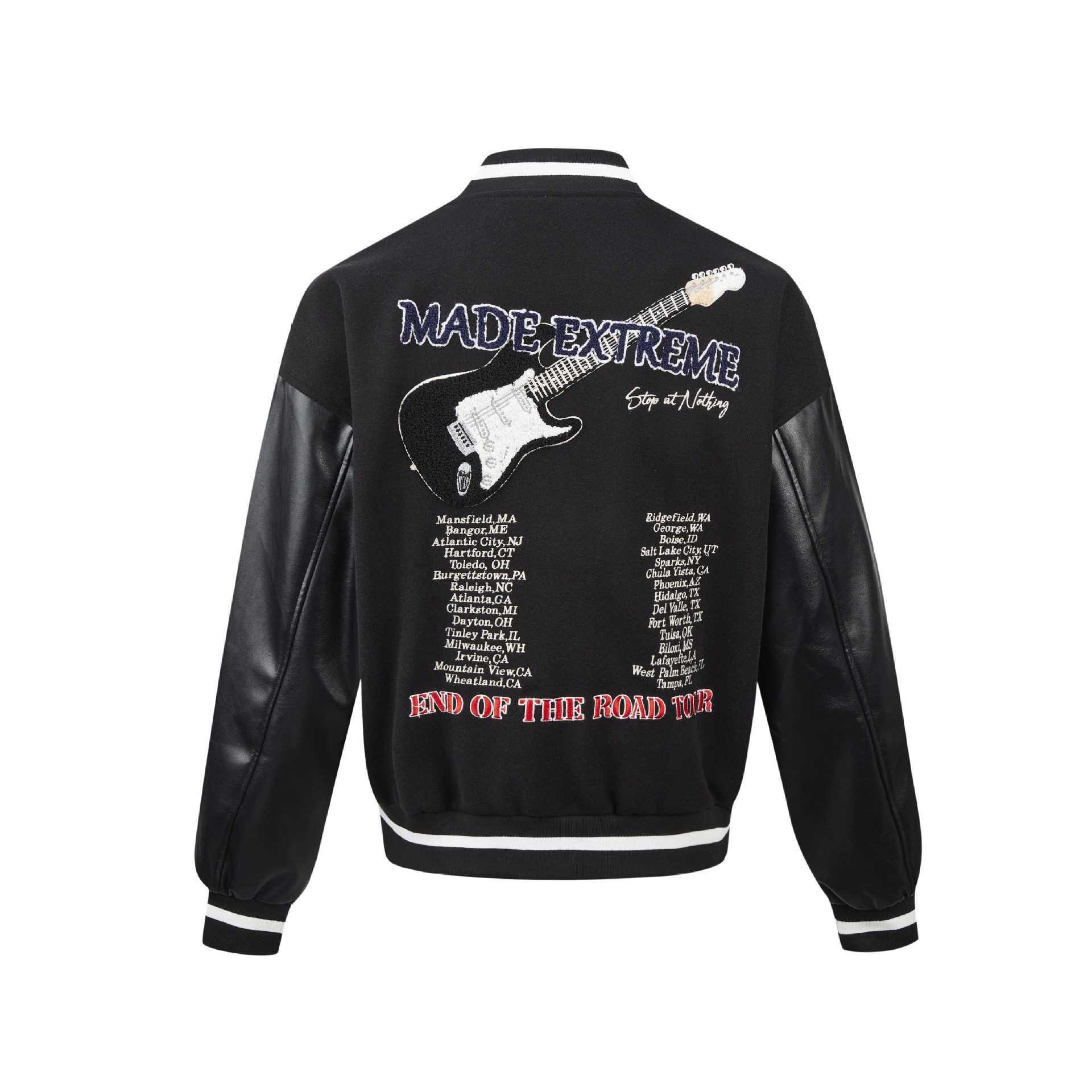 MADE EXTREME Electric Guitar embroidered lapel jacketStadium
