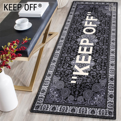 Paisley KEEP OFF Logo Rug ペイズリー柄 バンダナ柄 キープオフ ラグ