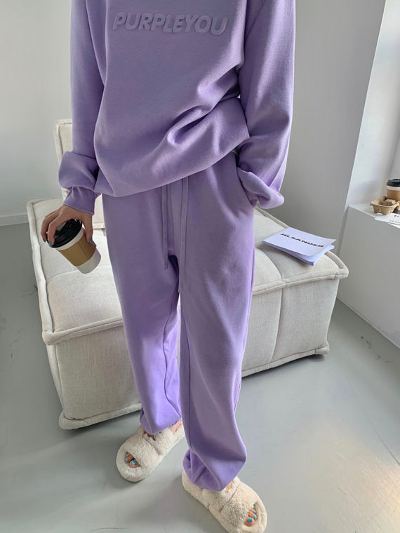 Purple YOU long sleeve Sweat Setup パープルユウ スウェット
