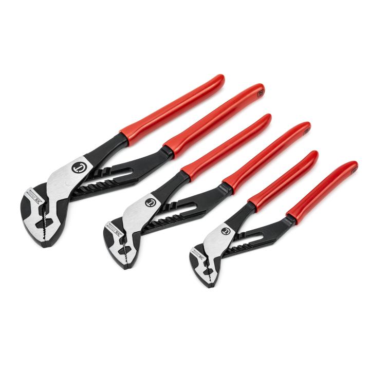 3 Piece Z2 K9™ Straight Jaw Tongue and Groove Plier Set