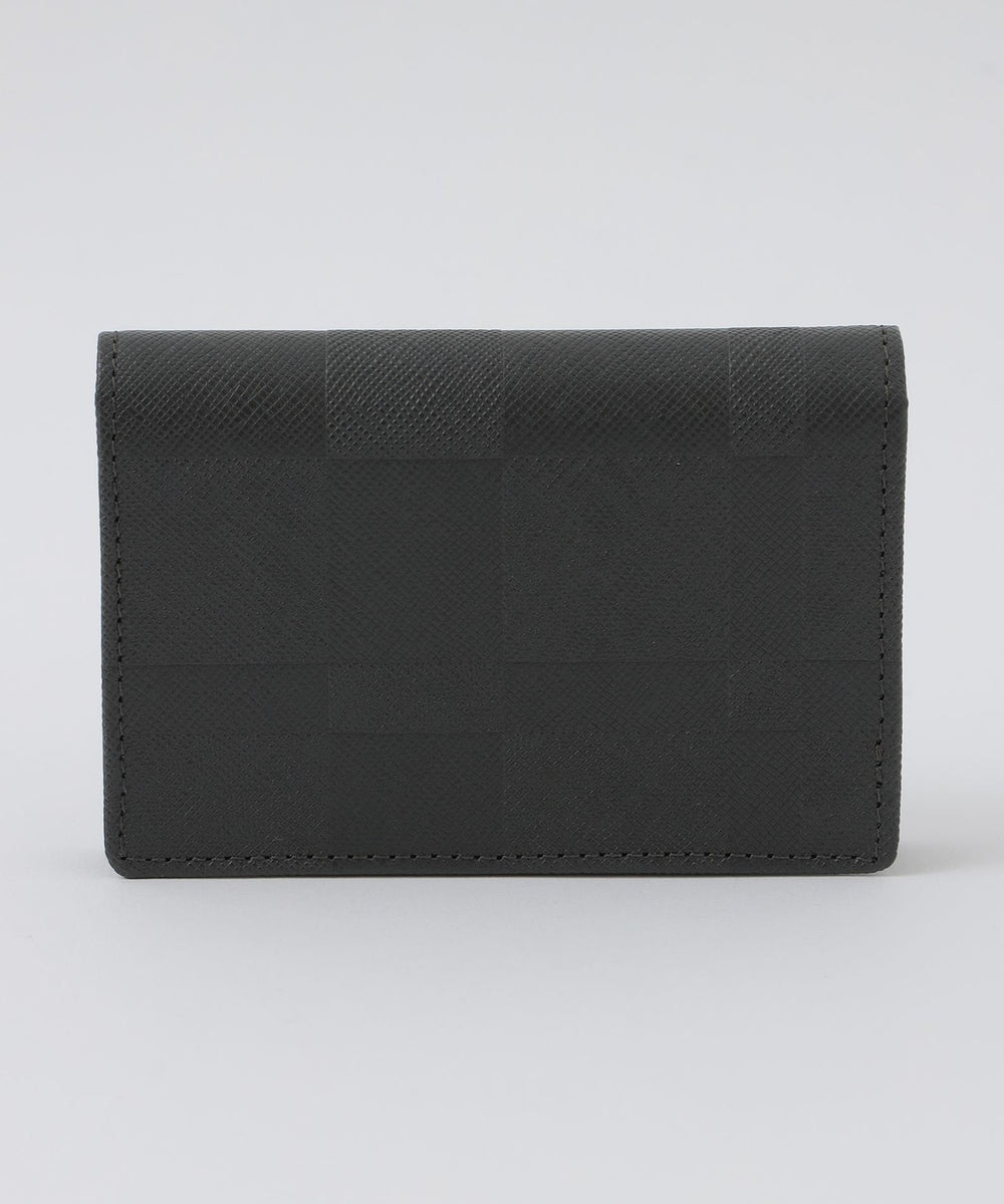 エンボスチェックカードケース（ウォレット/ケース）｜BLACK LABEL