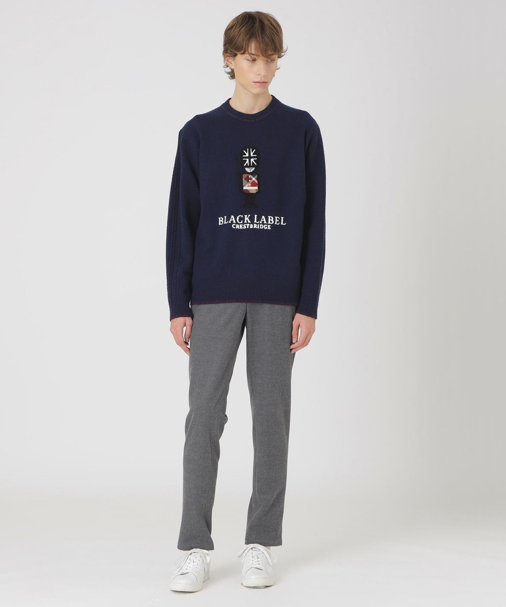 ガーズマンエンブロイダリーニット（ニットウェア）｜BLACK LABEL