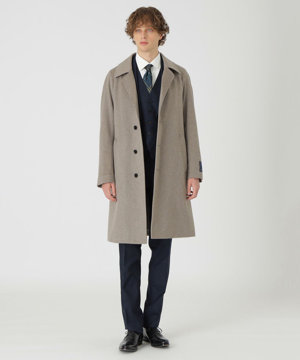 一部店舗限定】COLOMBOカシミヤベルテッドバルマカーンコート（コート