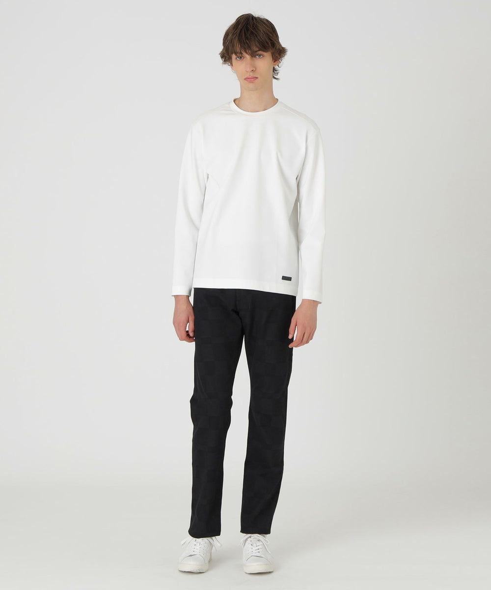 シャドーチェックブラックデニム（カジュアルパンツ）｜BLACK LABEL