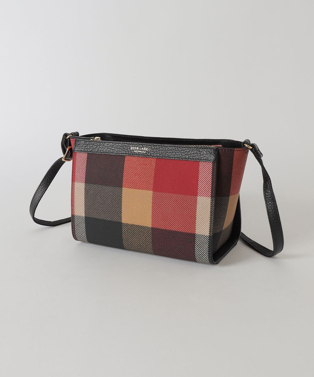 クレストブリッジチェックPVCミニショルダー（バッグ）｜BLUE LABEL
