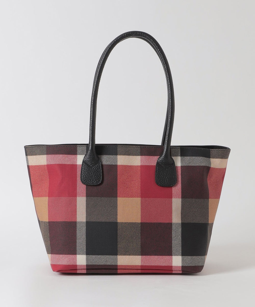 クレストブリッジチェックPVCトート（バッグ）｜BLUE LABEL