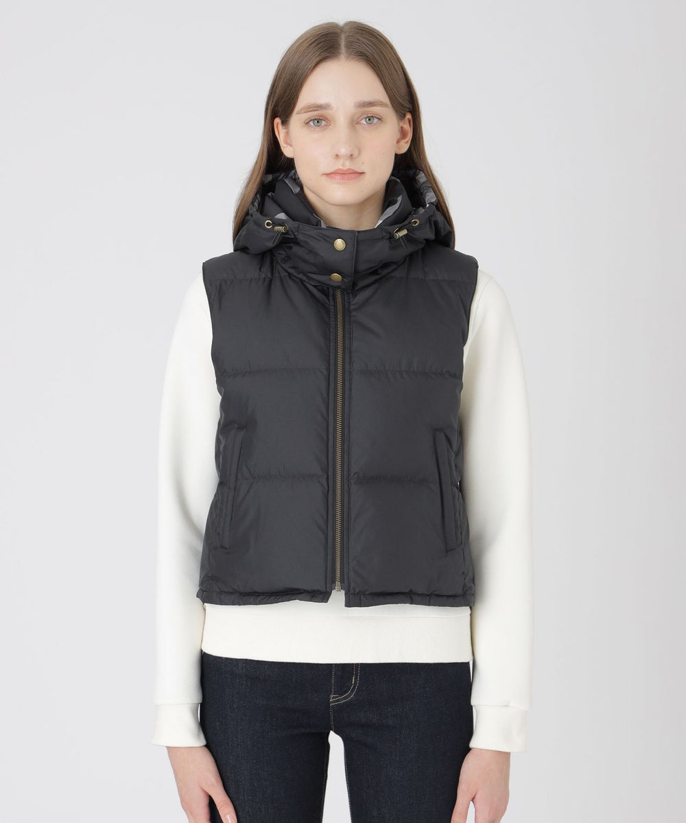 10th ANNIVERSARY】【はっ水】ストレッチタフタリバーシブルダウン