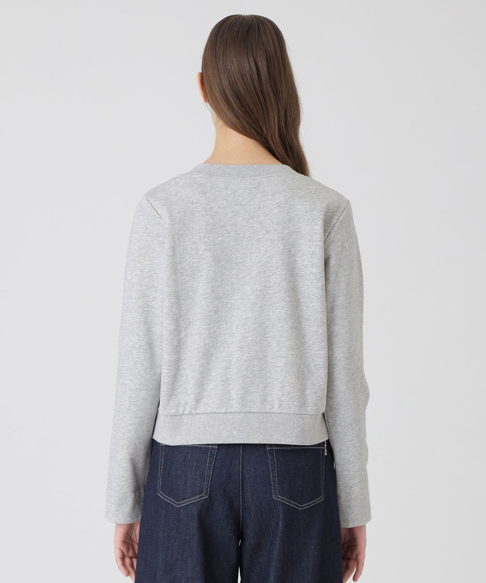 コンパクトソフト裏毛カーディガン（カットソー）｜BLUE LABEL