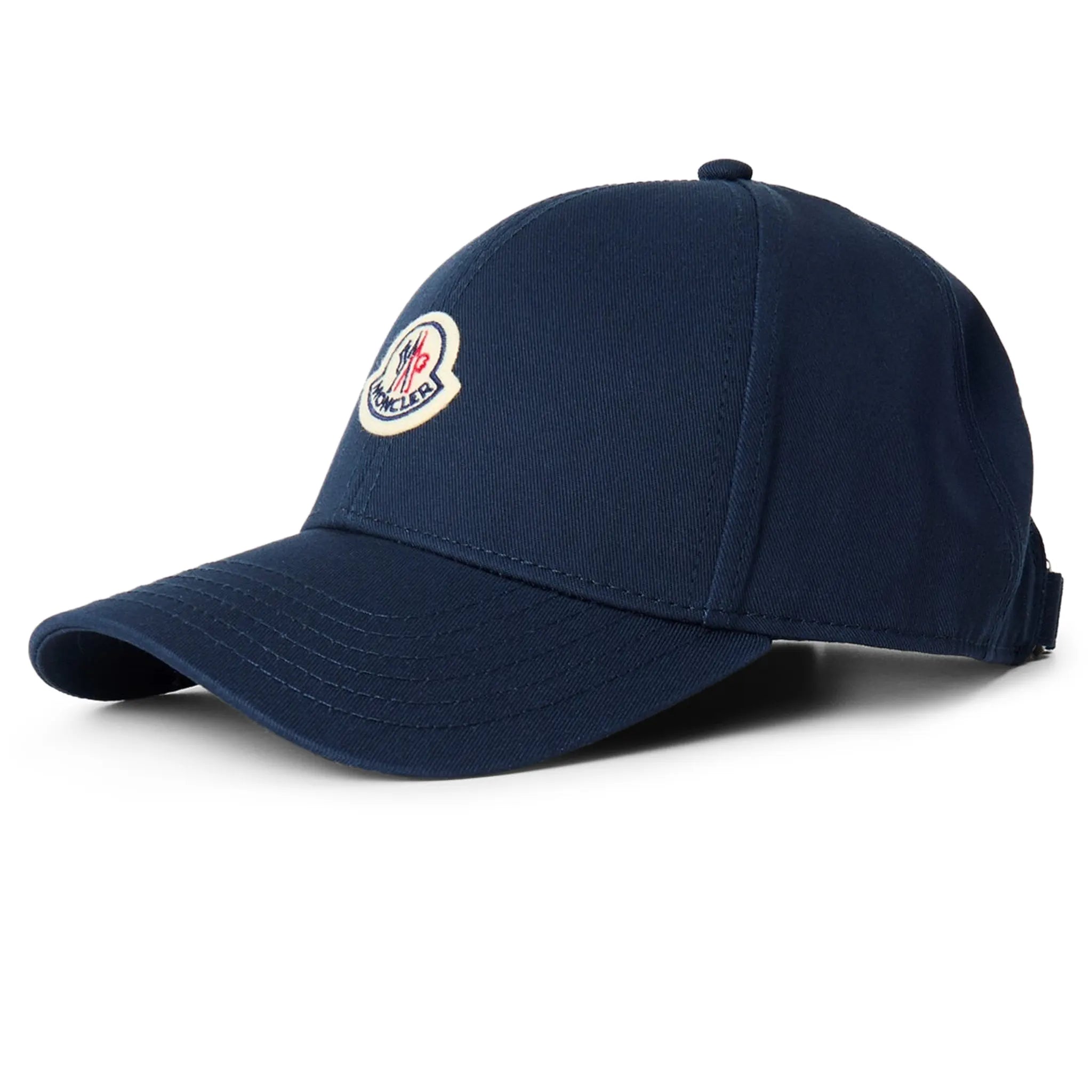 Moncler Gabardine Baseball Navy Blue Cap | K10913B0003904863778