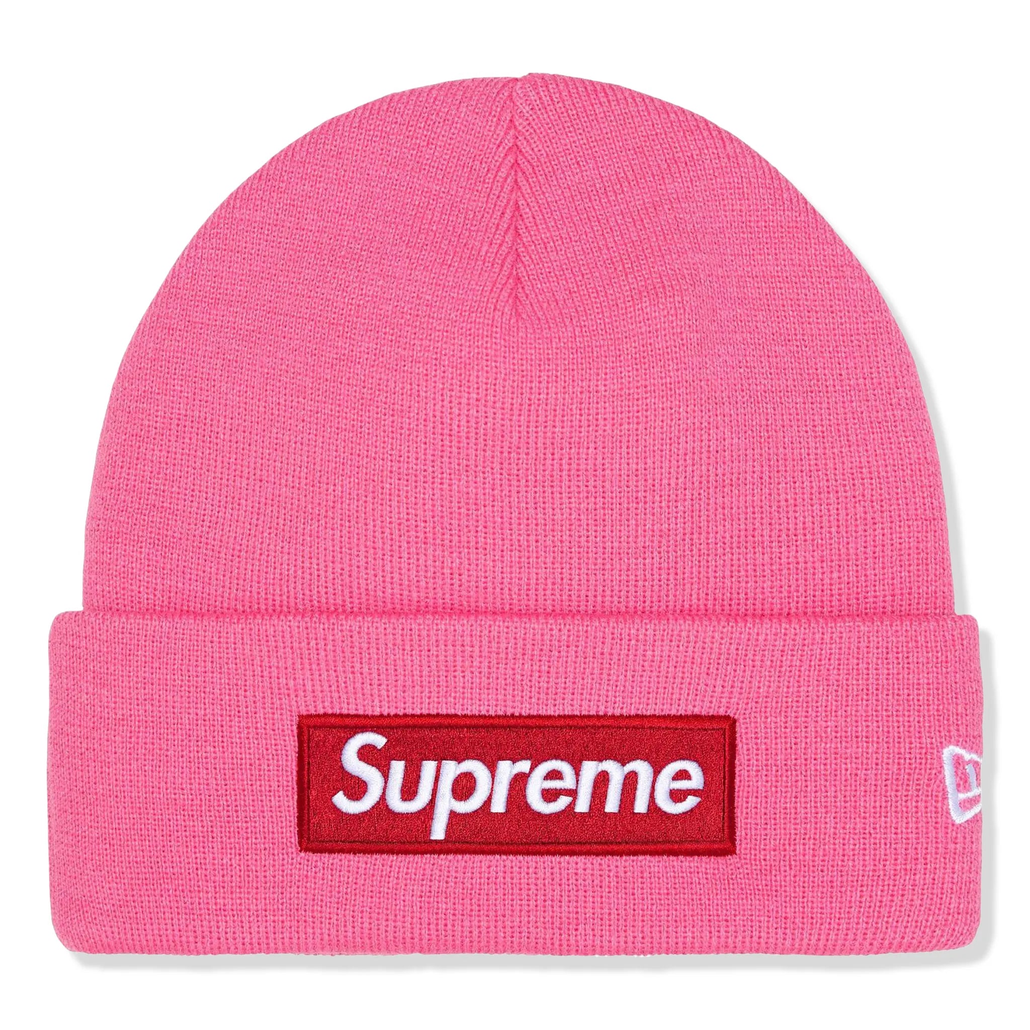 Supreme New Era Box Logo Magenta Beanie (FW25) | FW25BN5-MAGENTA