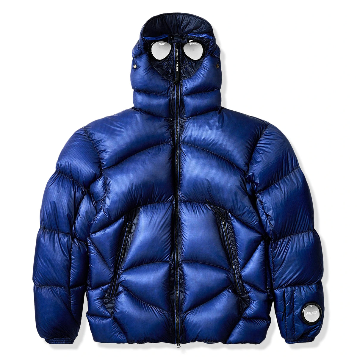 Palace x C.P. Company Bright Cobalt Puffer Jacket | OW003A006099A867