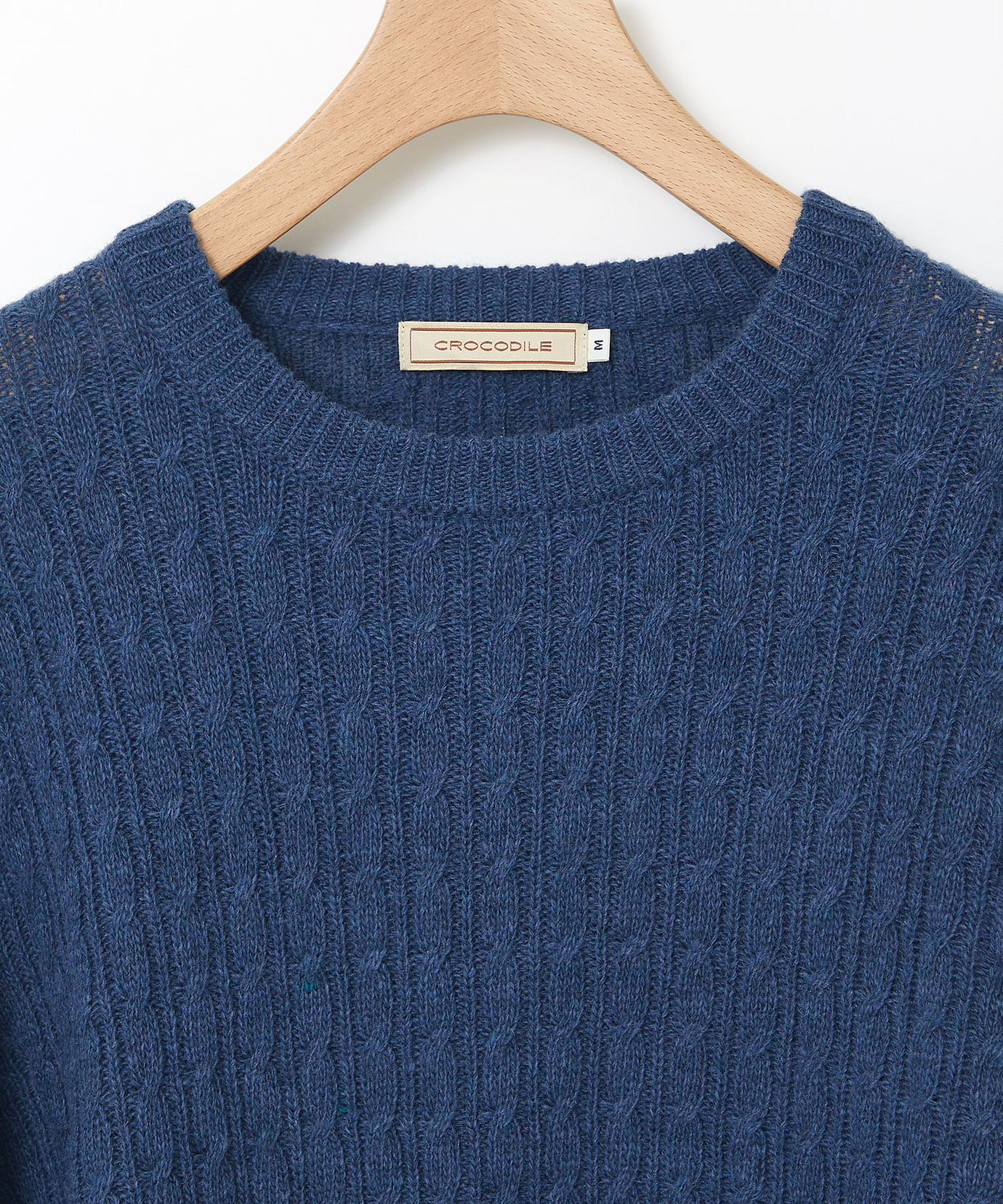 レディース ウール ケーブルニット プルオーバー【手洗いOK】通販