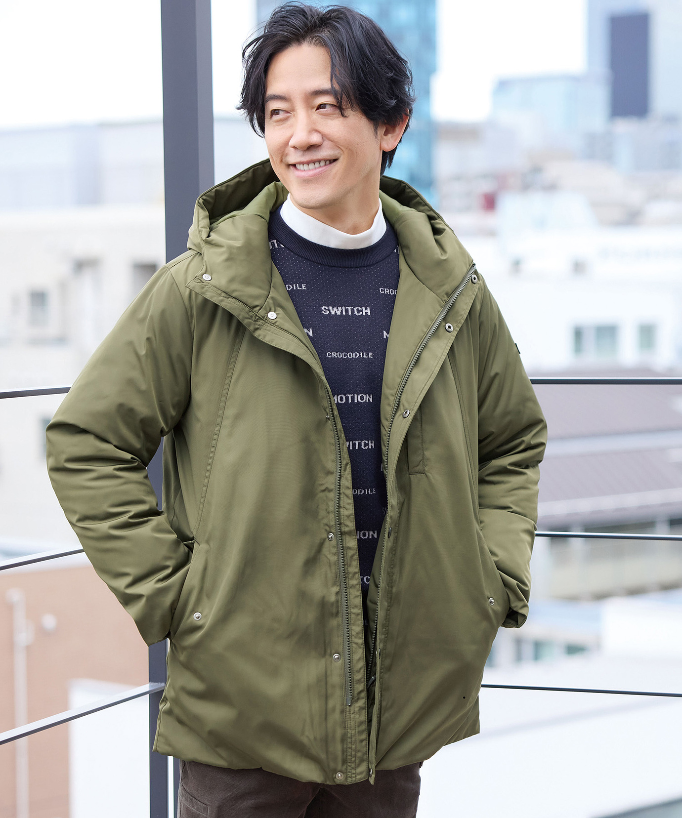 メンズ メモリー素材 ダウン ジャケット通販 [1504-57473