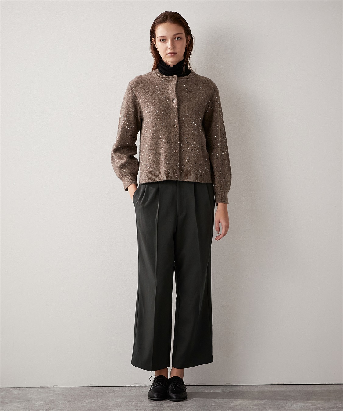 スパンコール ニットカーディガン LE SOUK HOLIDAY｜クロスプラス公式