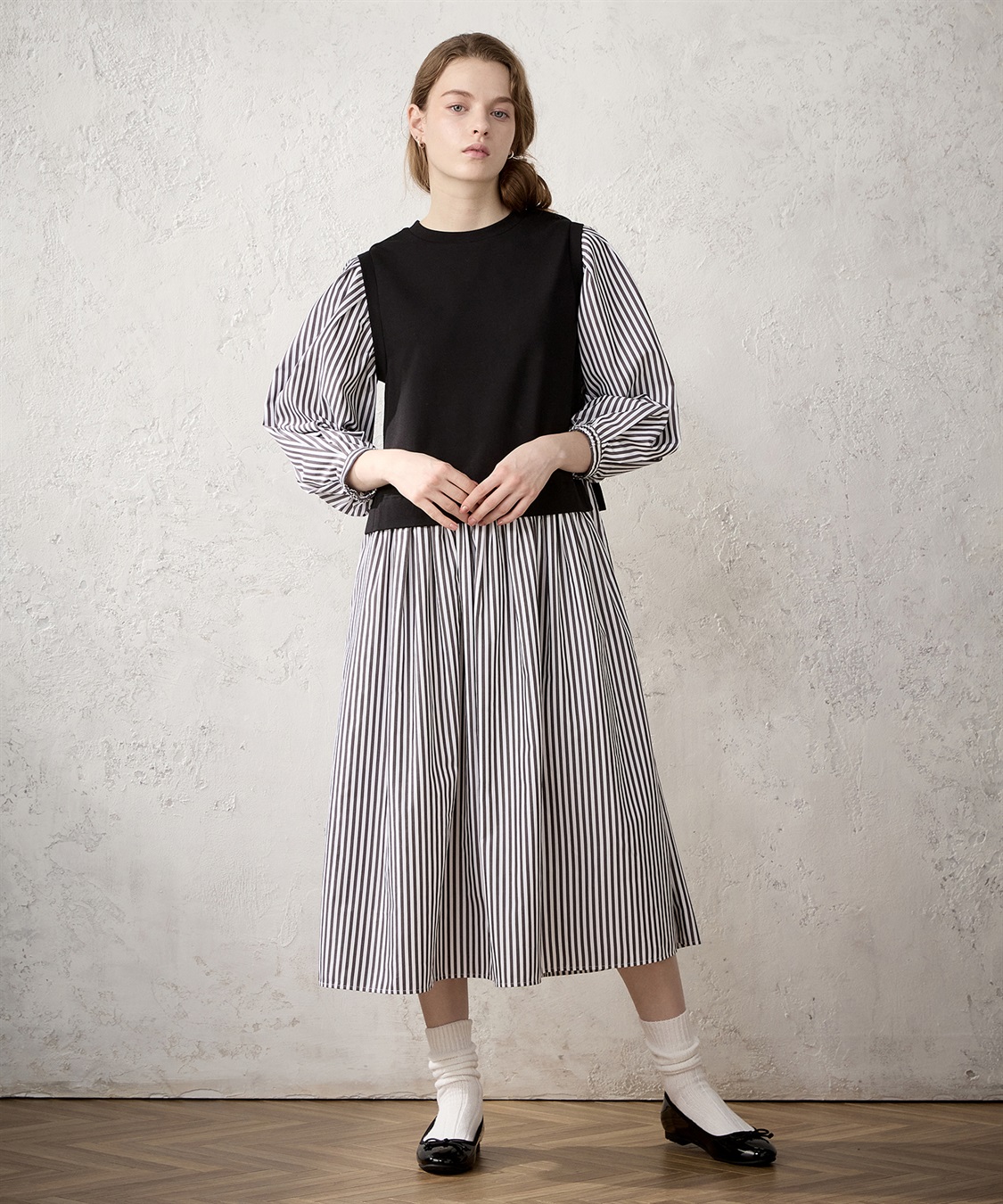 ポンチドッキングワンピース LE SOUK HOLIDAY｜クロスプラス公式通販サイト