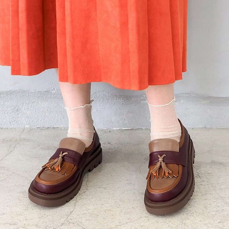 今から履ける秋色ローファー｜2025秋冬 | あしながおじさん / cavacava