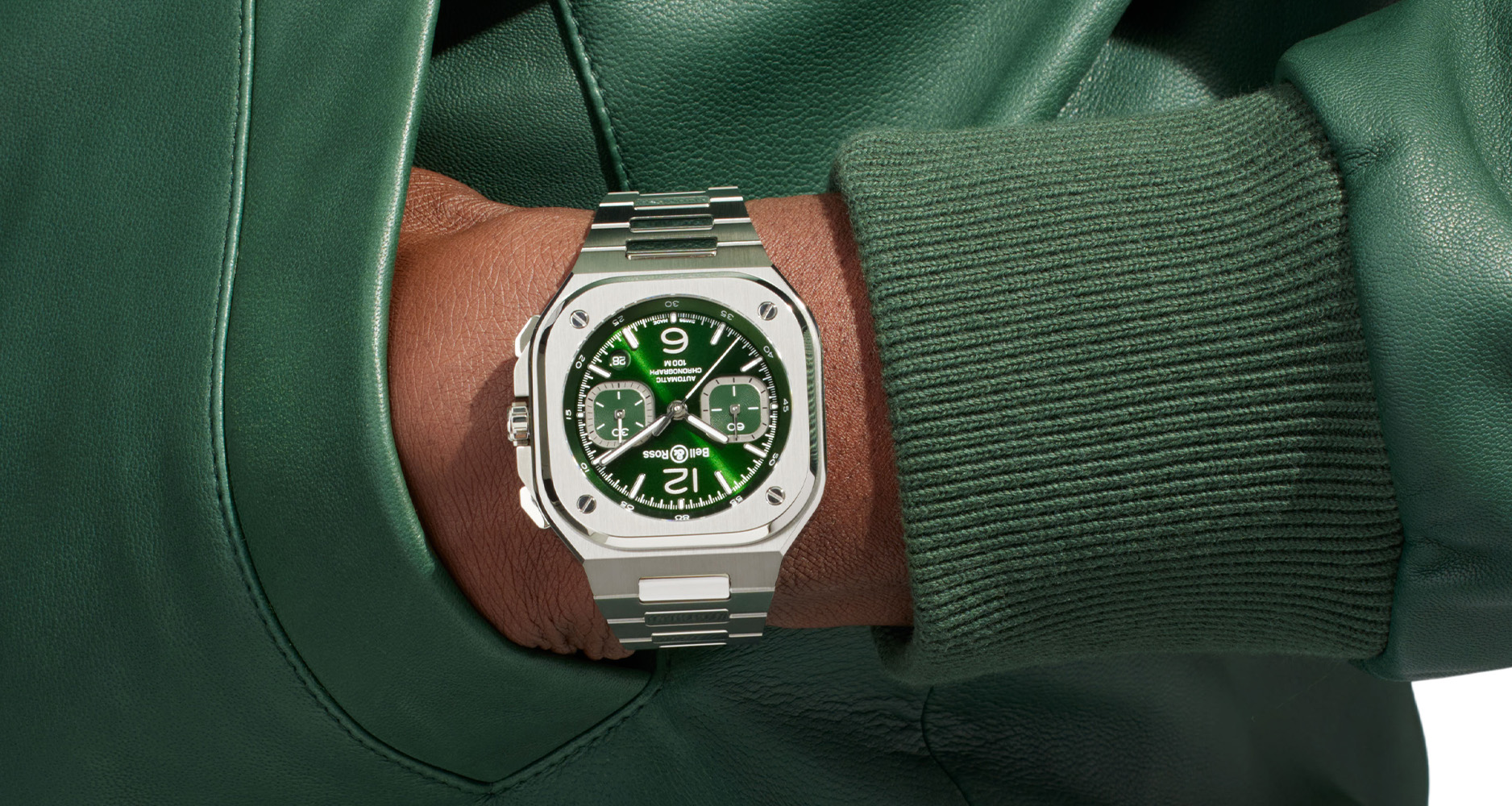 INTRODUCING: Bell & Ross BR 05 Chrono Green Steel & BR 05 Chrono