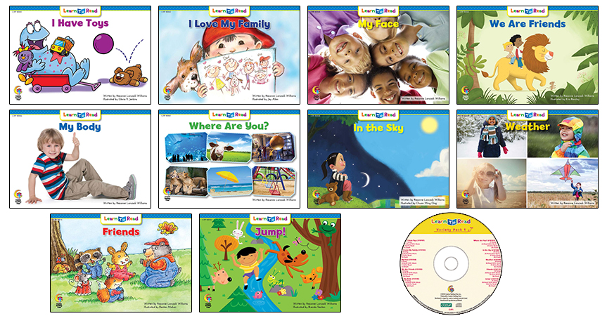 CTP絵本：LTR Variety Pack 1 (本10冊+CD1枚) ～バラエティーパック 1