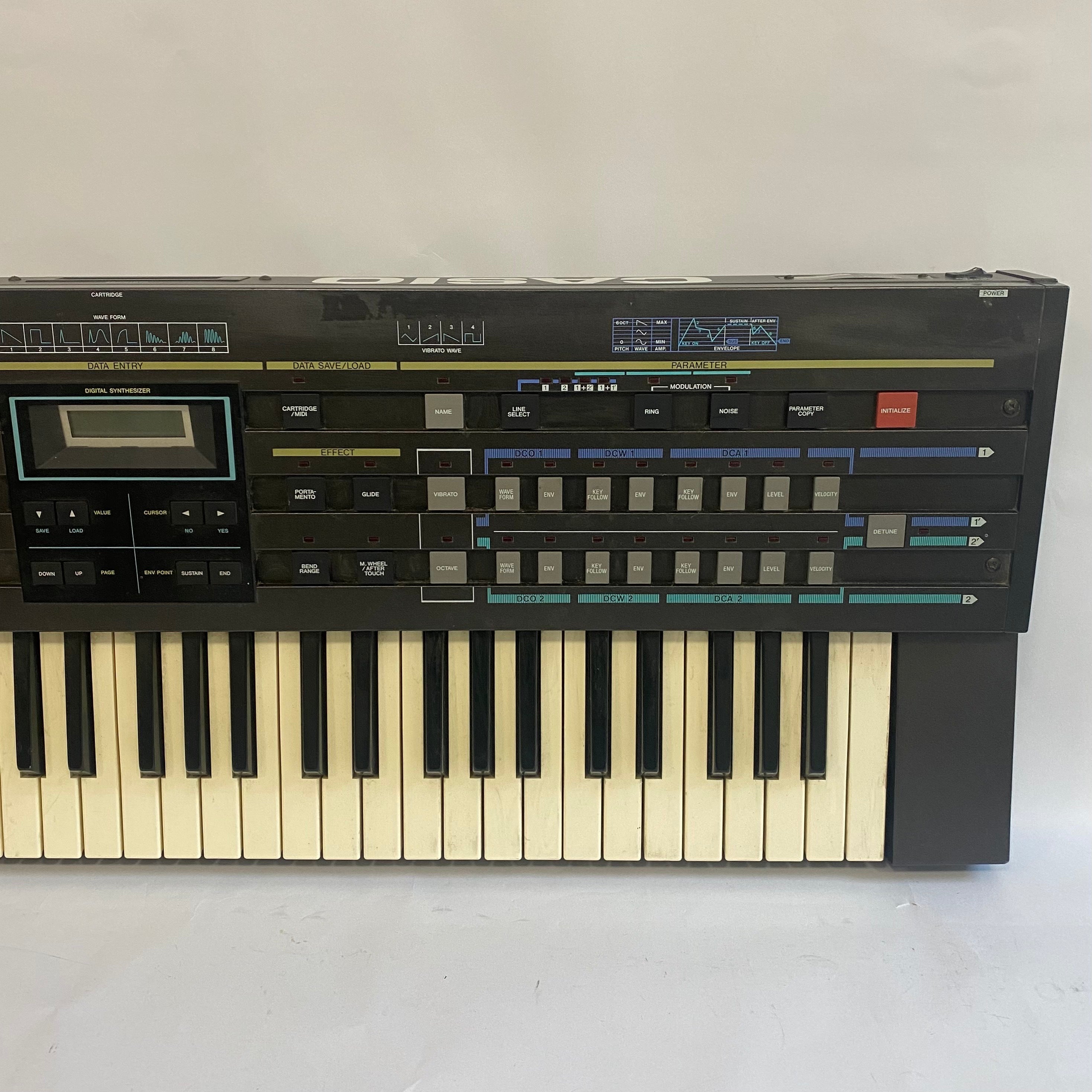 Used Casio CZ-1 Phase Distortion 61-Key Synthesizer