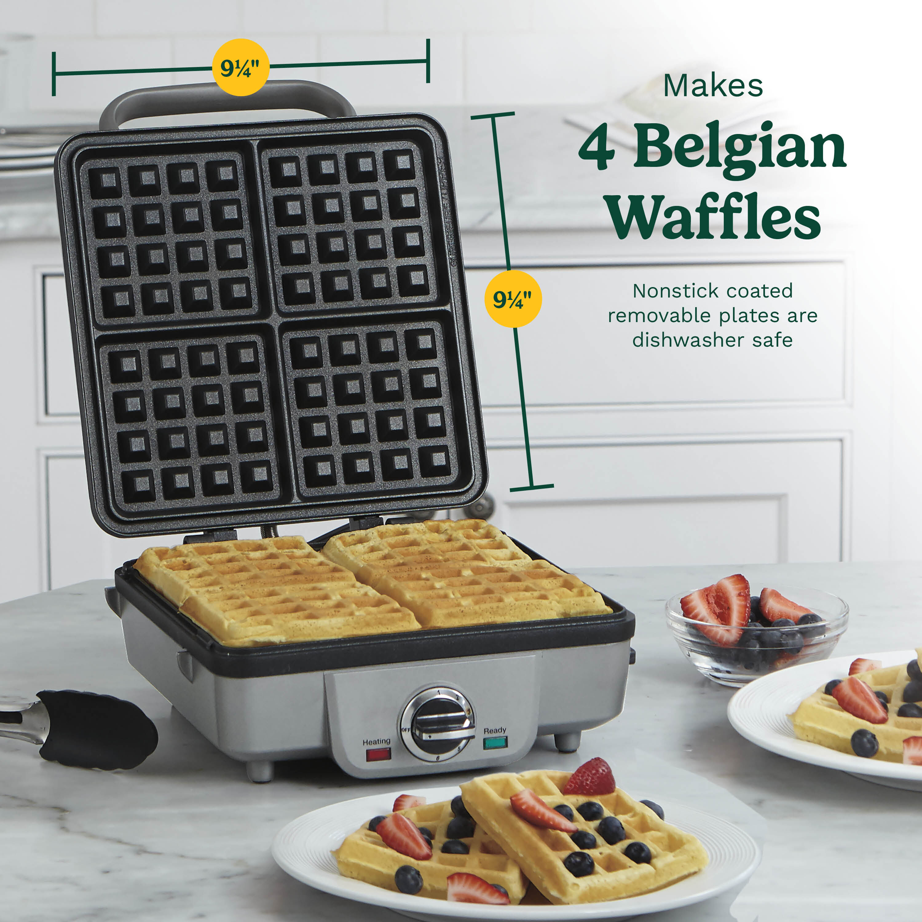Belgian Waffle Maker with Pancake Plates - Cuisinart