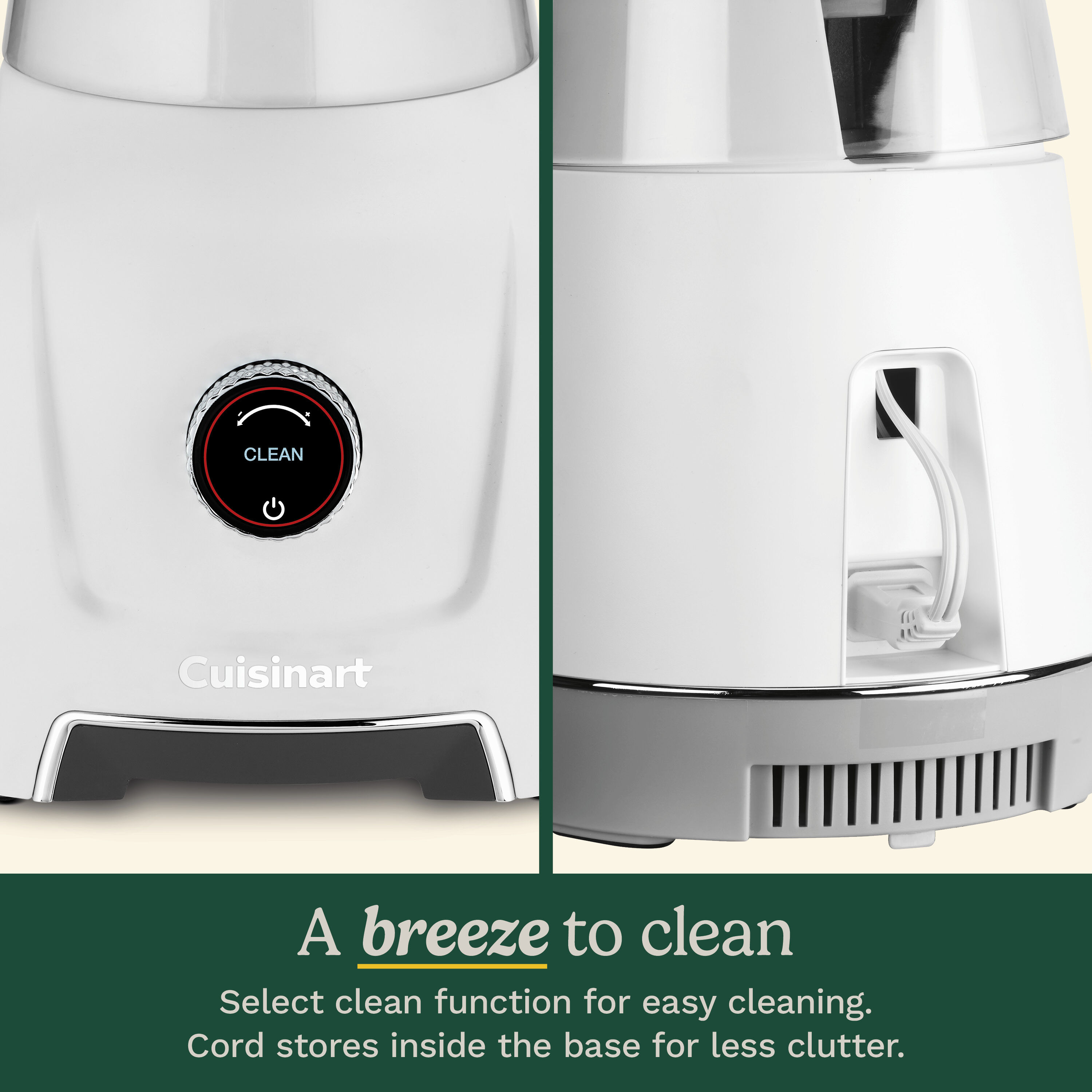 Hurricane® 48 oz Glass Jar Blender - Cuisinart