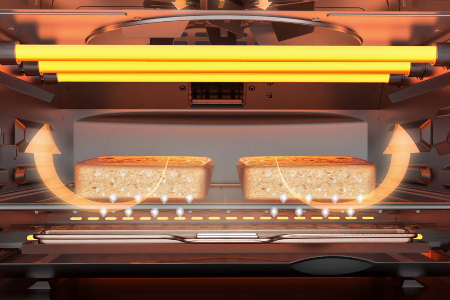 クイジナートのオーブントースター「エアフライ オーブントースター