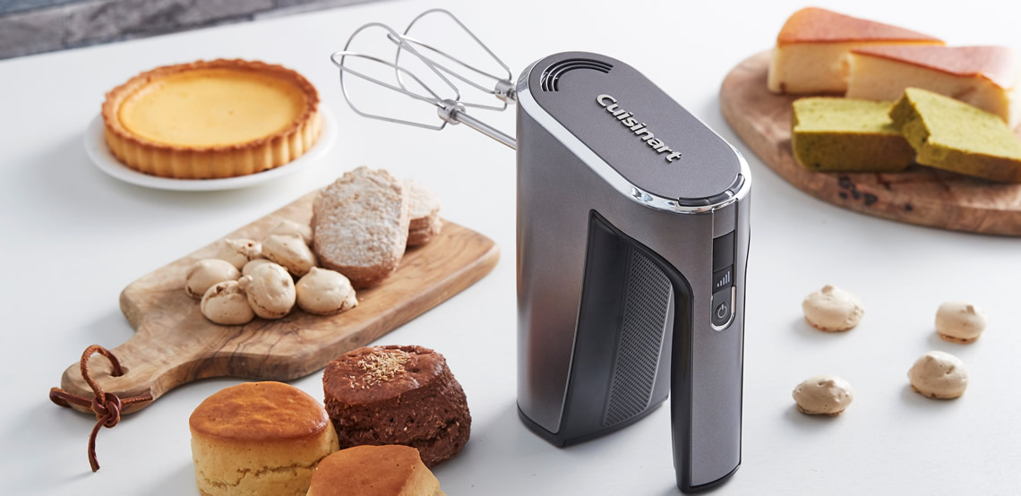 コードレス充電式ハンドミキサー RHM-100J｜電源コードからの解放