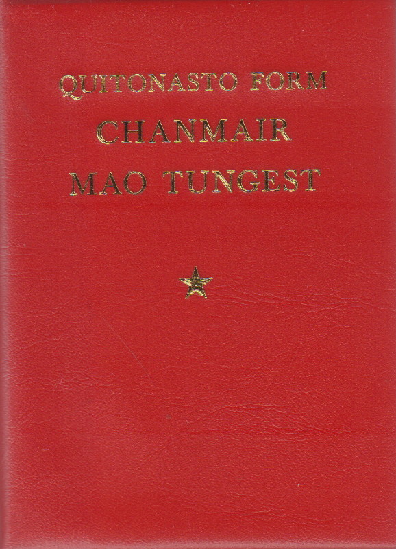 MIDDEL, Christina de. Quitonasto Form Chanmair Mao Tungest - Cult