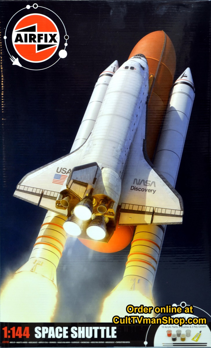 NEW: Space Shuttle 1:144 scale reissue from Airfix-Air-50200