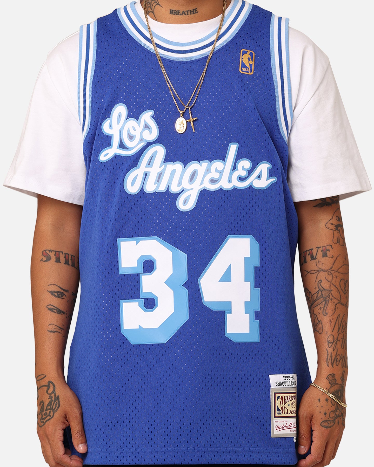 Mitchell & Ness Los Angeles Lakers Shaquille O'Neal #34 Alt 96-97
