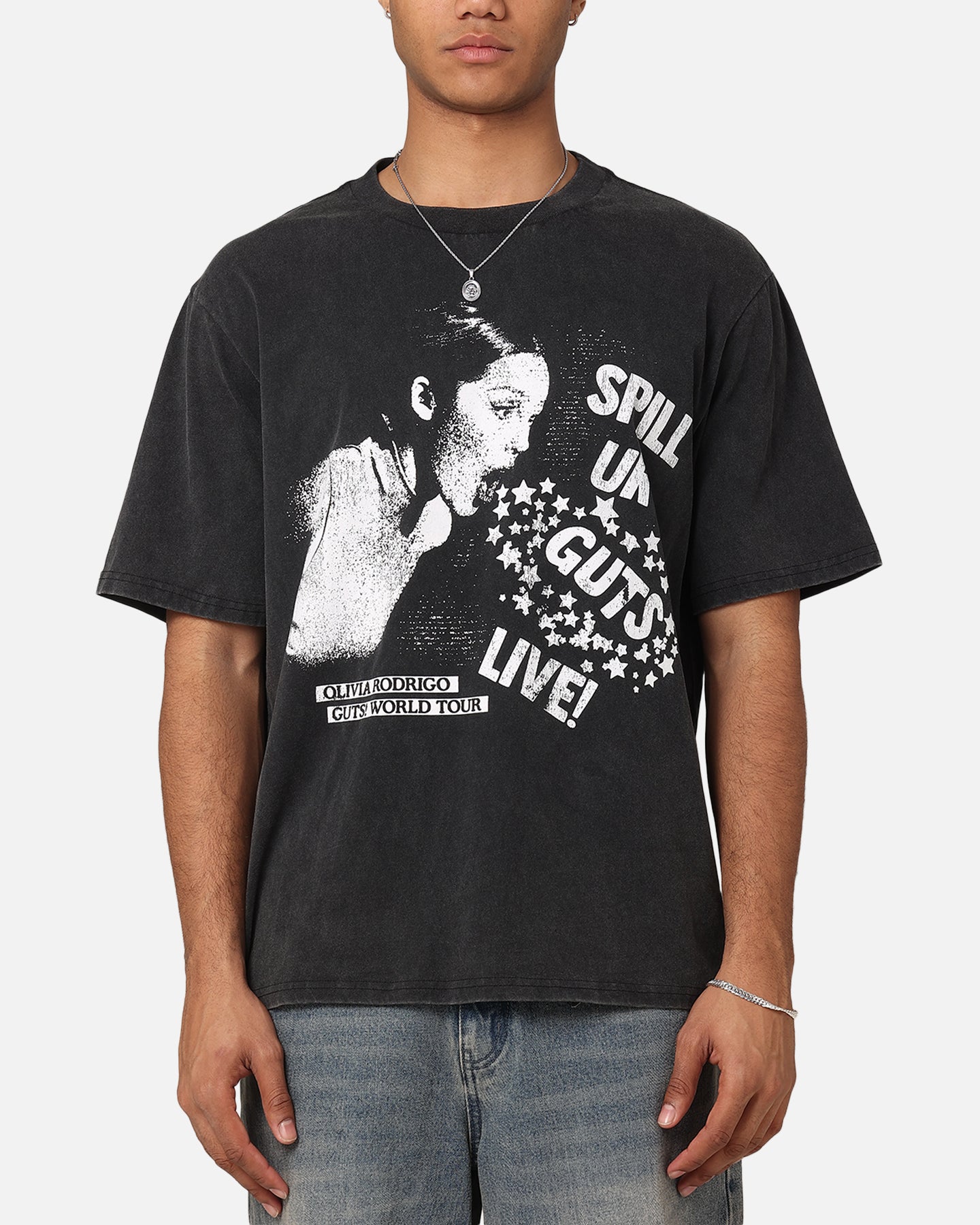 Bravado Olivia Rodrigo World Tour T-Shirt Washed Black | Culture