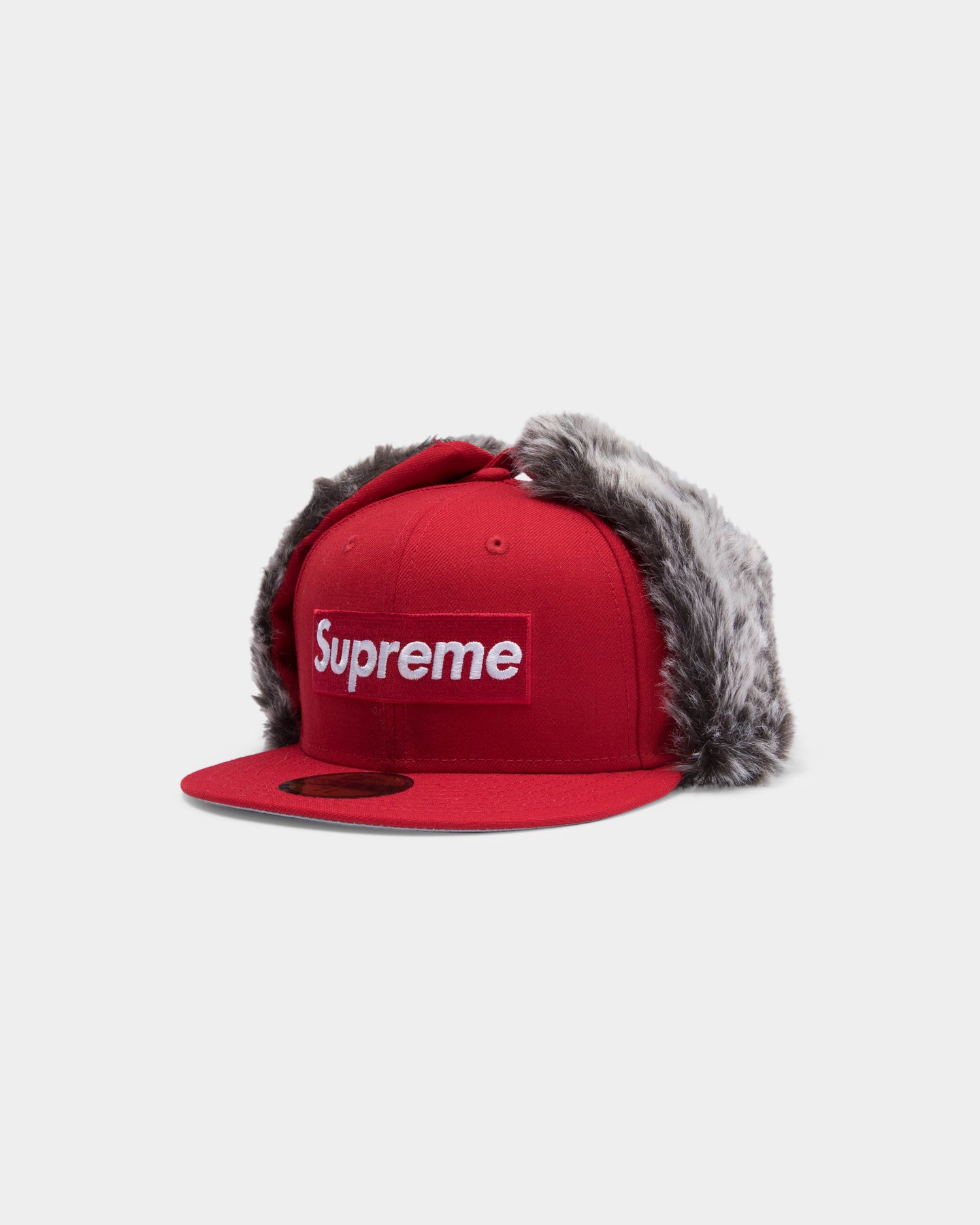 SUPREME x NEW ERA 59FIFTY EARFLAP NEW ERA RED | Culture Kings US