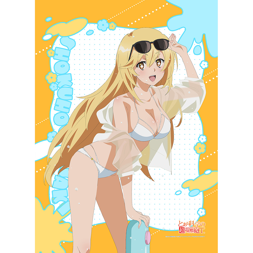 とある科学の超電磁砲T]描き下ろしB2タペストリー（食蜂操祈／水遊び