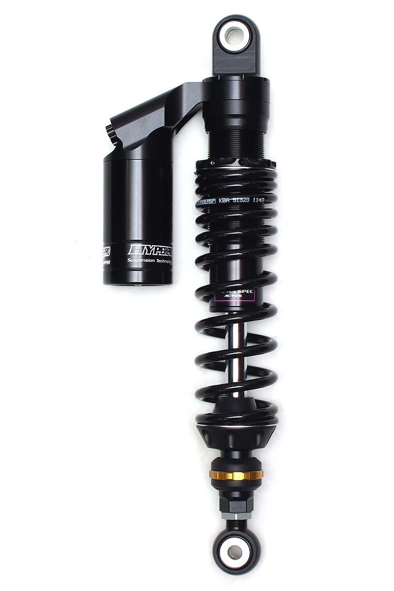 ハイパープロのリヤショックにニューモデル登場。精悍さがさらにアップ