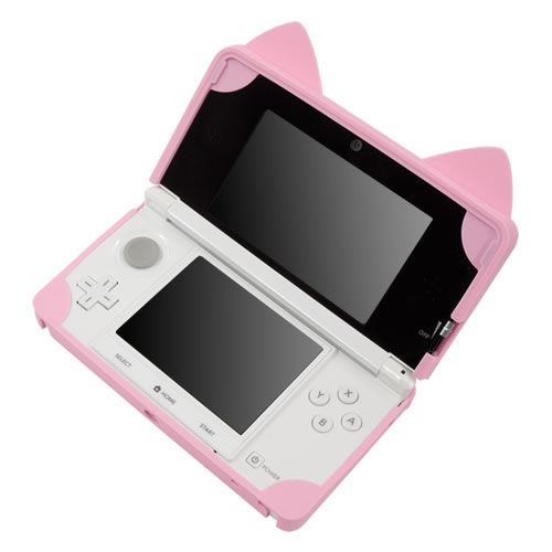 CYBER・シリコンカバー こねこにゃん（3DS用）｜サイバーガジェット