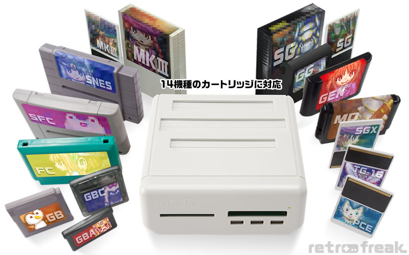 レトロフリーク（ギアコンバーターセット）｜サイバーガジェット