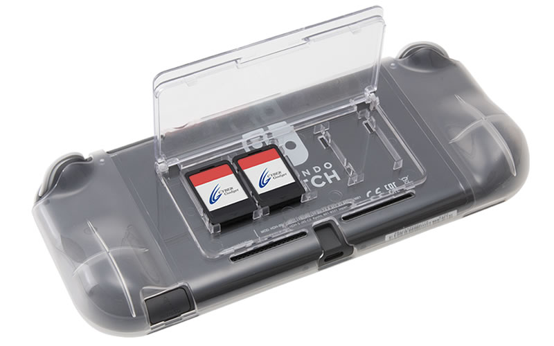 CYBER・カードケース付きグリップカバー（SWITCH Lite用）｜サイバー