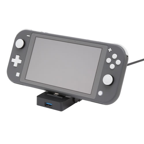 CYBER・USBポート付きミニ充電スタンド（SWITCH用）｜サイバーガジェット