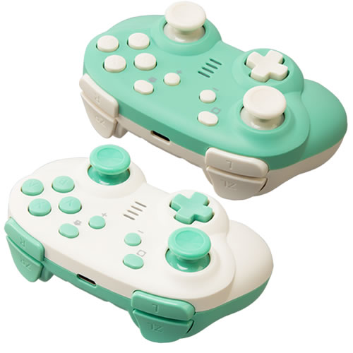 CYBER・ジャイロコントローラー ミニ 無線タイプ【2個セット】（SWITCH