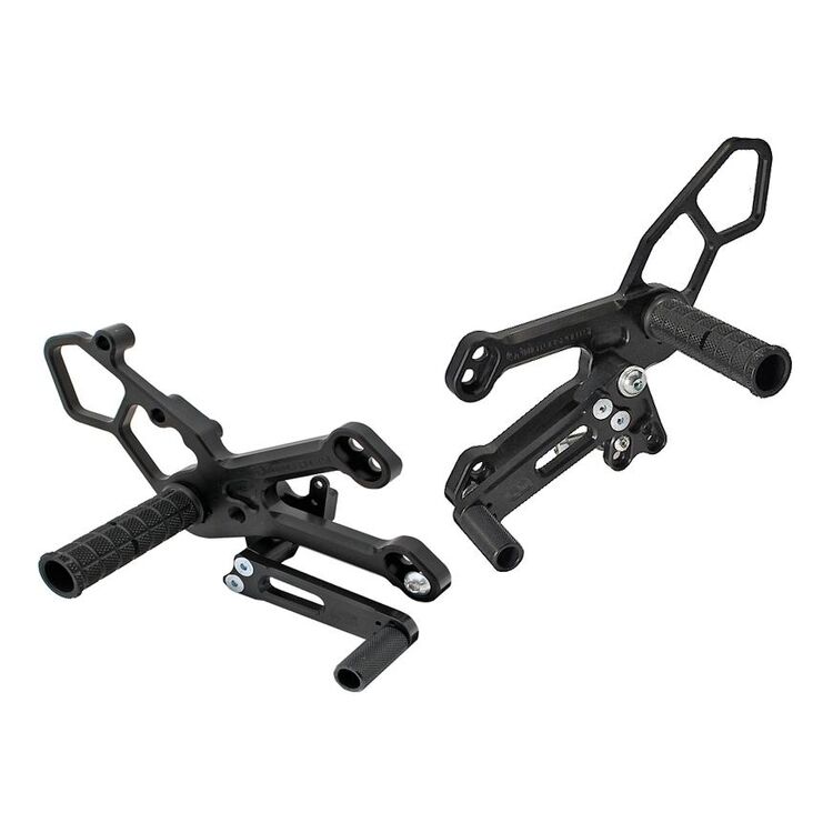 Woodcraft Rearset Kit Kawasaki ZX6R / ZX636 2019-2026 - Cycle Gear