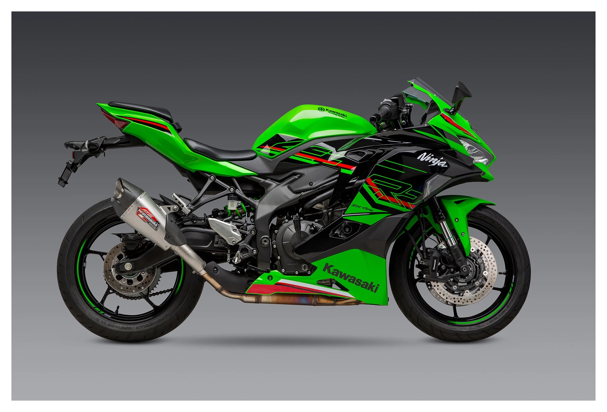 Yoshimura AT2 Street Slip-On Exhaust Kawasaki Ninja ZX-4R / ZX-4RR