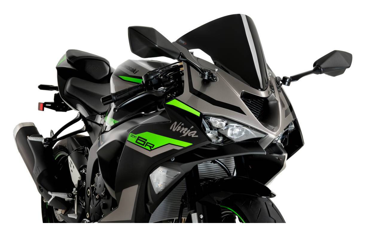 Puig R-Racer Windscreen Kawasaki Ninja ZX-6R ZX636 2024-2026