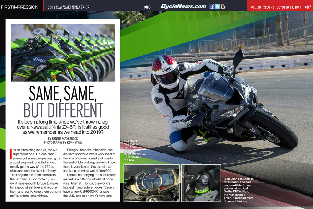2019 Kawasaki ZX-6R | First Impression - Cycle News