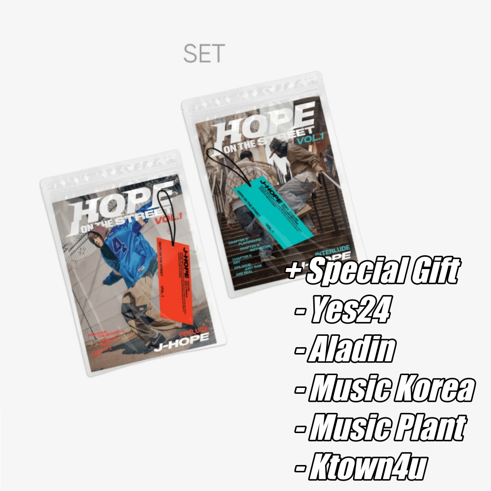 j-hope (BTS) 'HOPE ON THE STREET VOL.1' (Set) + Special Gift - A-KPOP