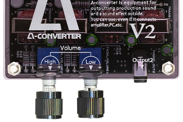 A-コンバーターV2 【4ch】 高音・低音を個別で調節 視覚と聴覚で自分